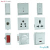 grouped image of goldmedal air series switches and sockets on a white background available to buy from shiningbulb.com